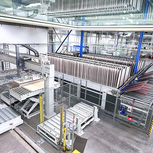 Press and coating lines for panel-shaped materials - Burkle North America
