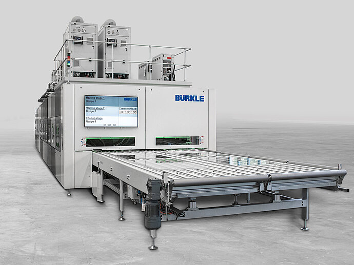  Glass laminator | IFL laminating line for laminated glass from BÜRKLE