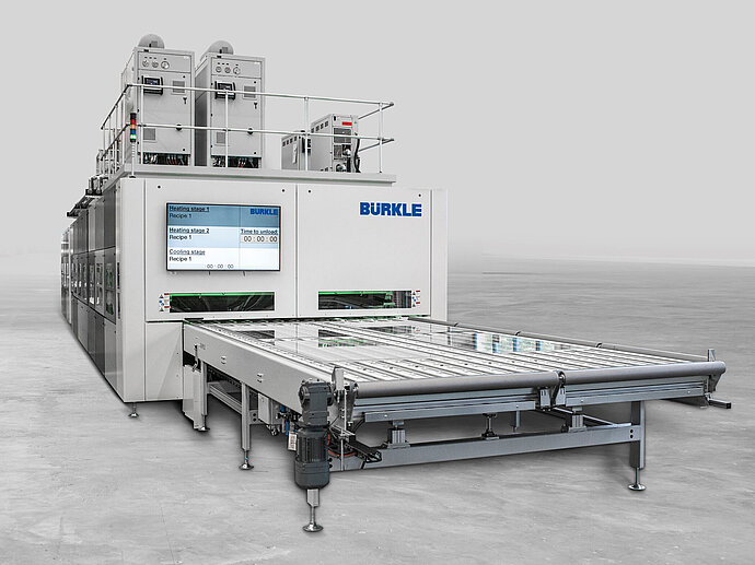 IFL Laminieranlage für Verbundglas von BÜRKLE