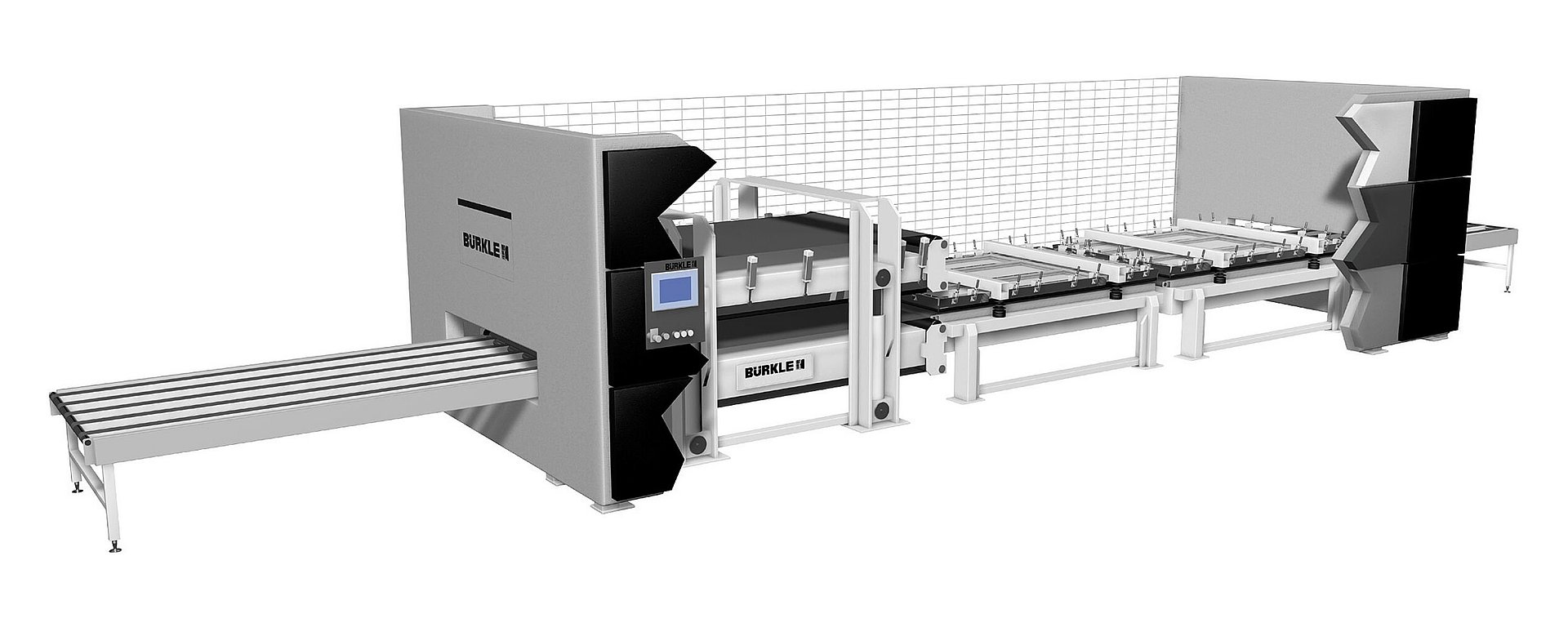  Glass laminator | IFL laminating line for laminated glass from BÜRKLE