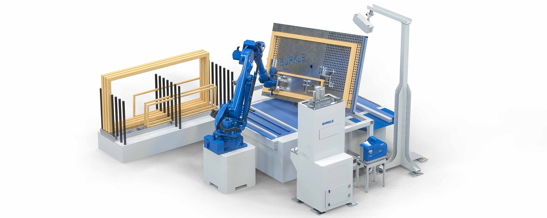 Door frame manufacture from BÜRKLE