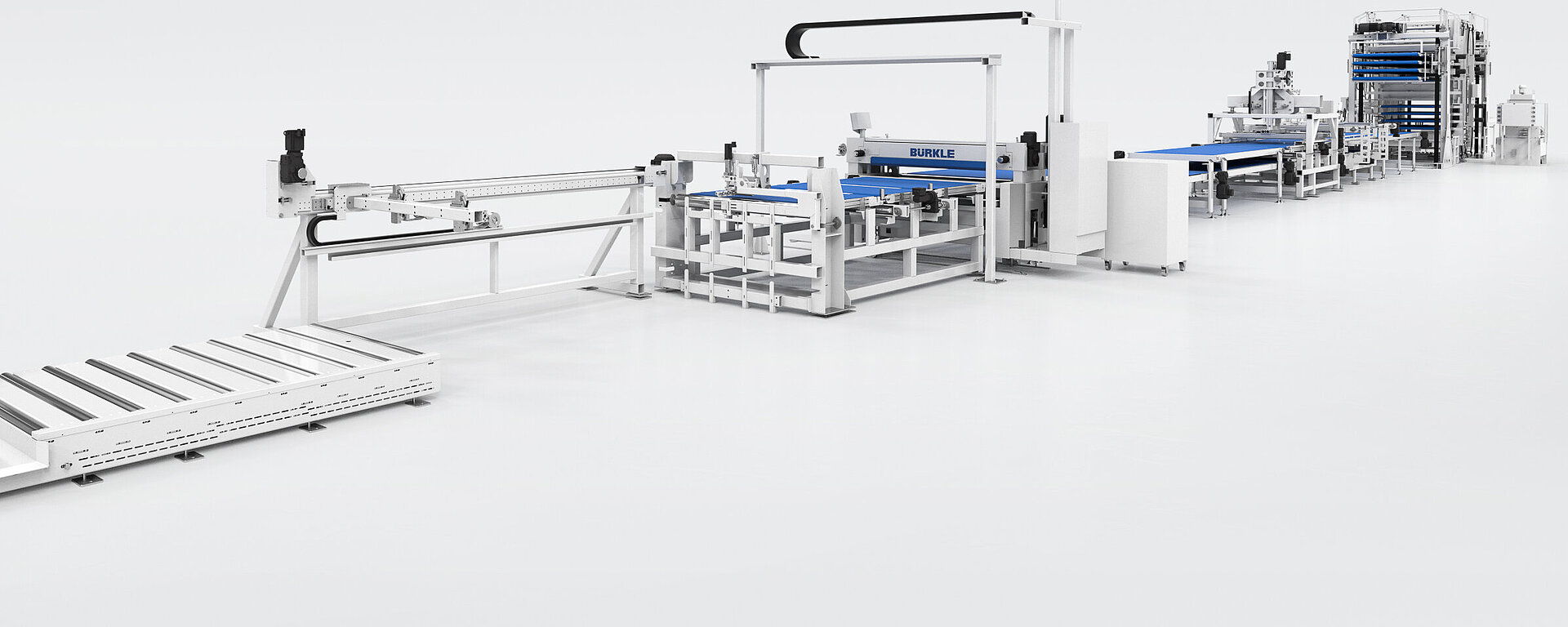 Leichtbauplattenproduktionsanlage