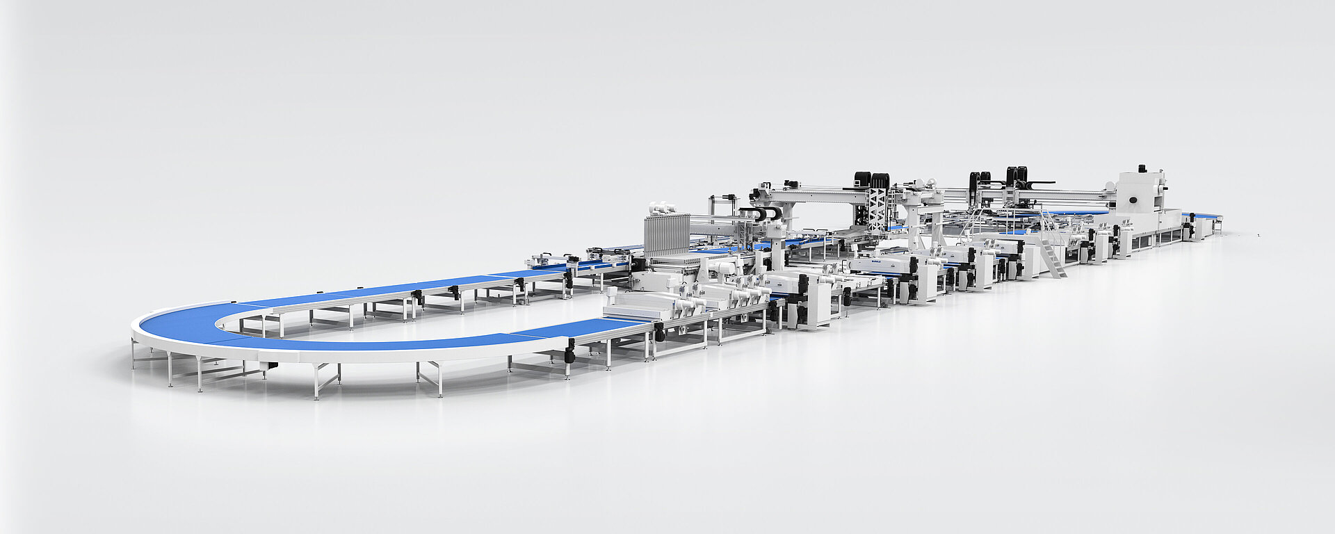 Roller coating line