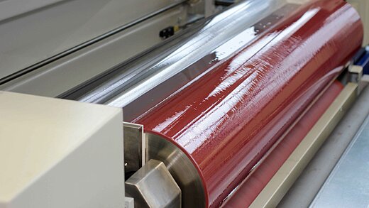 Leimauftragsmaschine von BÜRKLE Leimauftragsmaschine von BÜRKLE